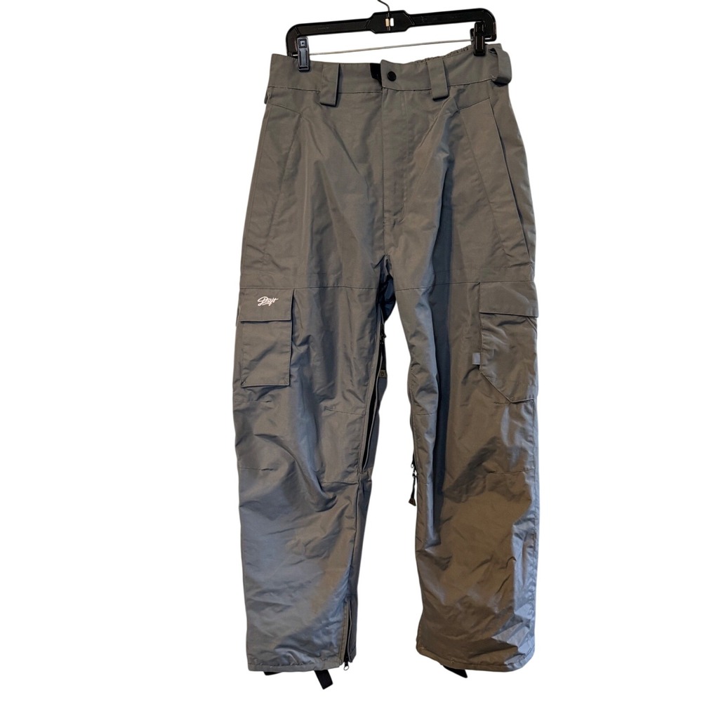 Drift Performance Boardwear Mens Gray Snow Pants Cargo Waterproof Insulated M